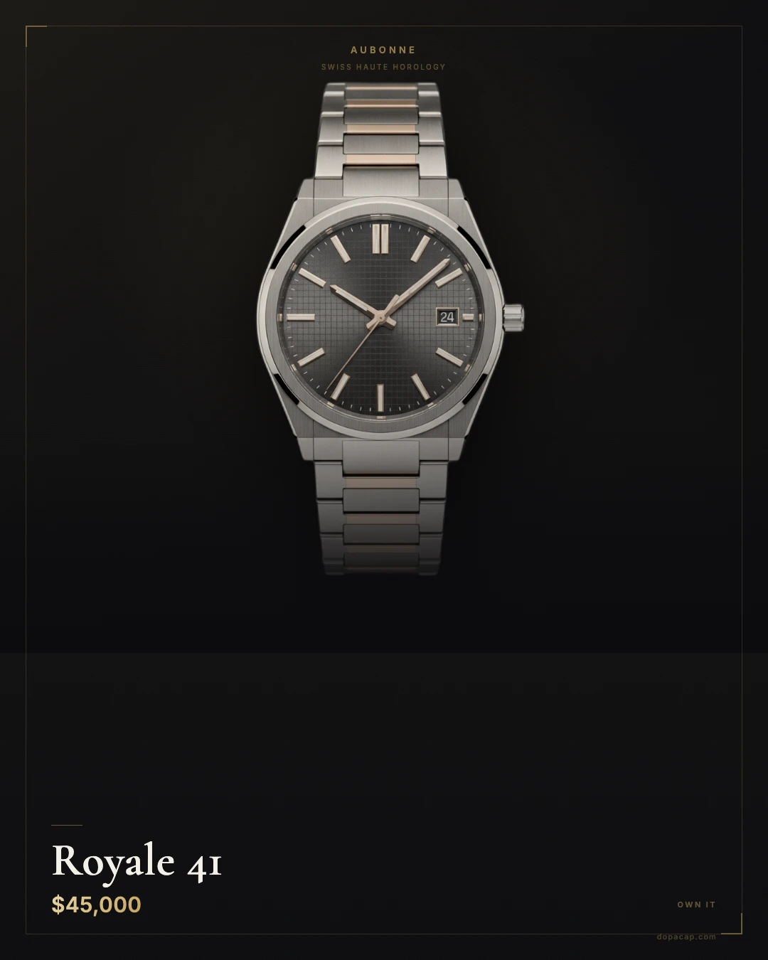 Aubonne Royale 41 — $45,000