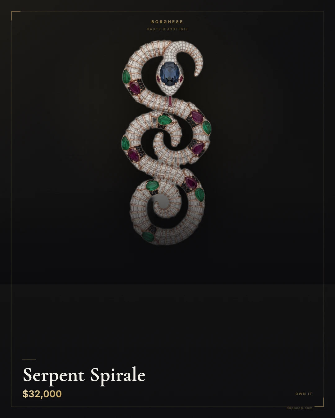 Borghese Serpent Spirale — $32,000