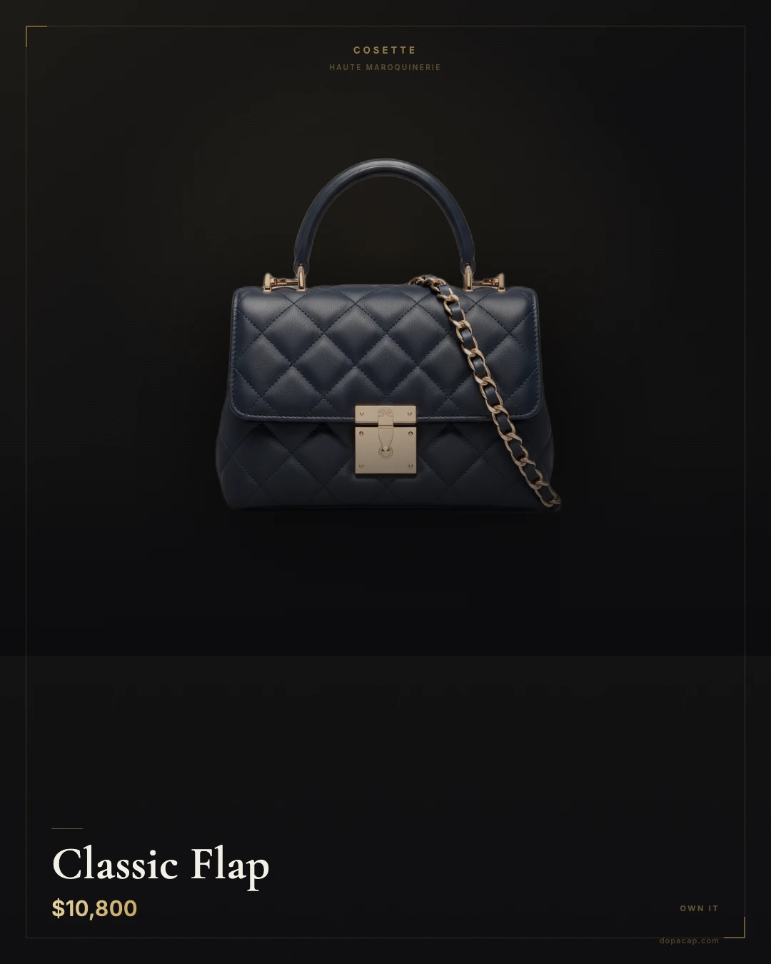 Cosette Classic Flap — $10,800